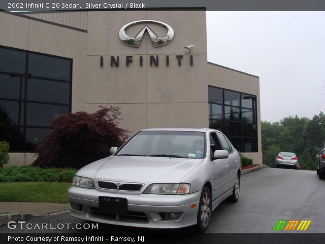 2002 Infiniti G 20 Sedan in Silver Crystal
