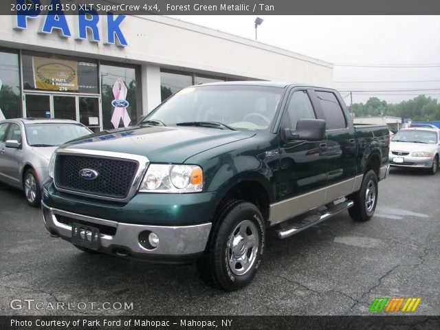 2007 Ford F150 XLT SuperCrew 4x4 in Forest Green Metallic