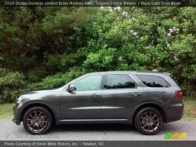 2016 Dodge Durango Limited Brass Monkey AWD in Granite Crystal Metallic