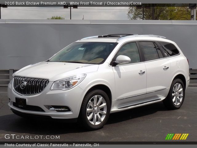 2016 Buick Enclave Premium AWD in White Frost Tricoat