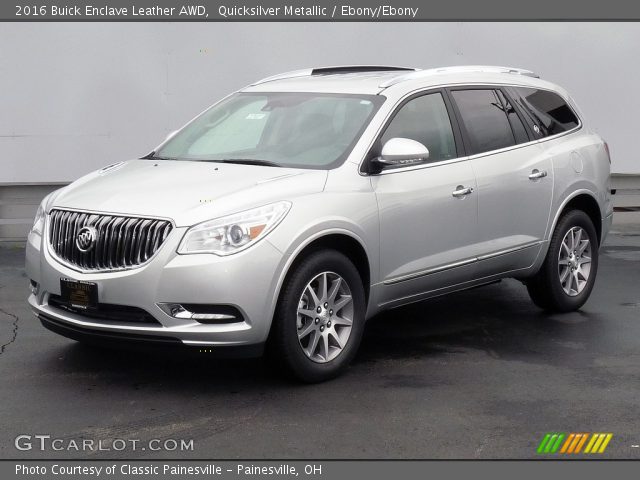 2016 Buick Enclave Leather AWD in Quicksilver Metallic