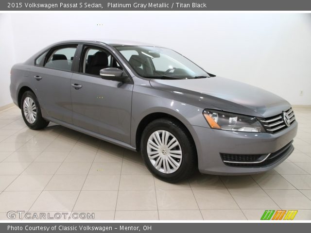 2015 Volkswagen Passat S Sedan in Platinum Gray Metallic