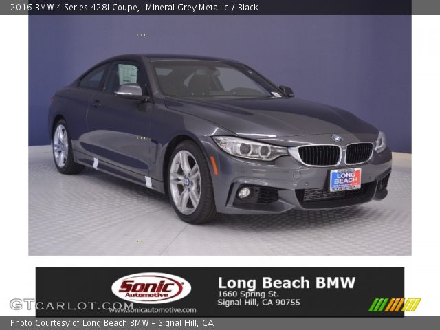 2016 BMW 4 Series 428i Coupe in Mineral Grey Metallic