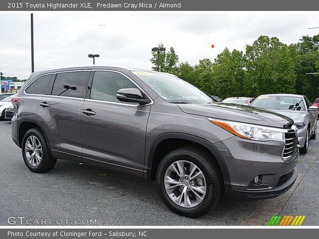 2015 Toyota Highlander XLE in Predawn Gray Mica
