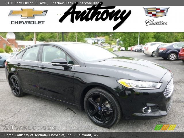2016 Ford Fusion SE AWD in Shadow Black