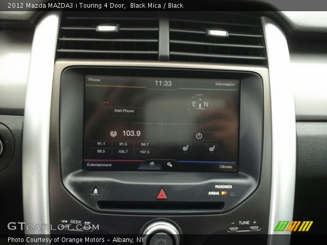 2012 Mazda MAZDA3 i Touring 4 Door in Black Mica