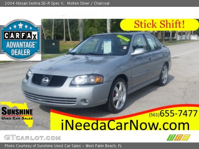 2004 Nissan Sentra SE-R Spec V in Molten Silver