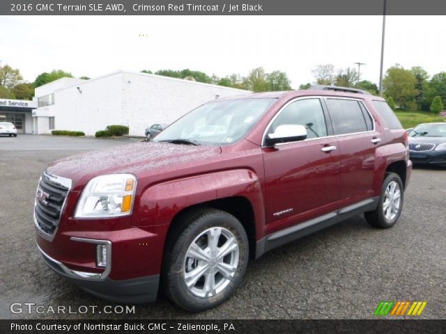 2016 GMC Terrain SLE AWD in Crimson Red Tintcoat