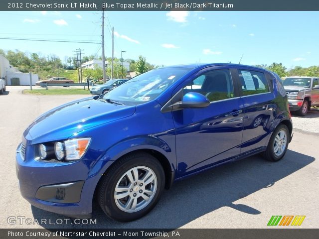 2012 Chevrolet Sonic LT Hatch in Blue Topaz Metallic