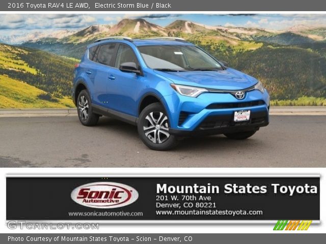 2016 Toyota RAV4 LE AWD in Electric Storm Blue