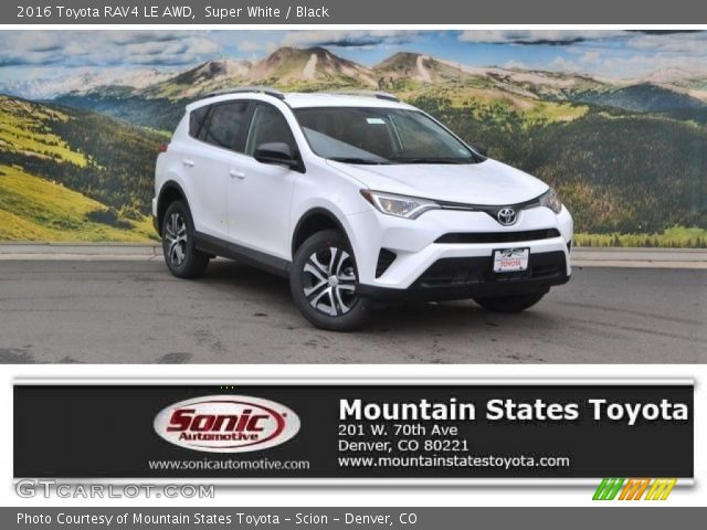 2016 Toyota RAV4 LE AWD in Super White