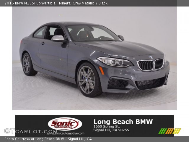 2016 BMW M235i Convertible in Mineral Grey Metallic