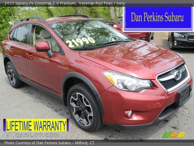 2013 Subaru XV Crosstrek 2.0 Premium in Venetian Red Pearl