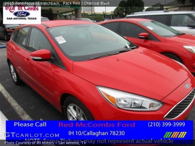 2015 Ford Focus SE Hatchback in Race Red