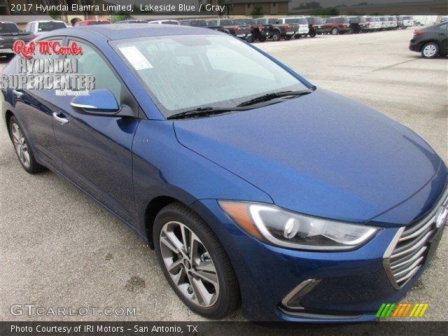 2017 Hyundai Elantra Limited in Lakeside Blue