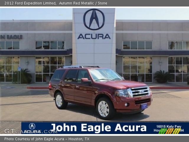 2012 Ford Expedition Limited in Autumn Red Metallic