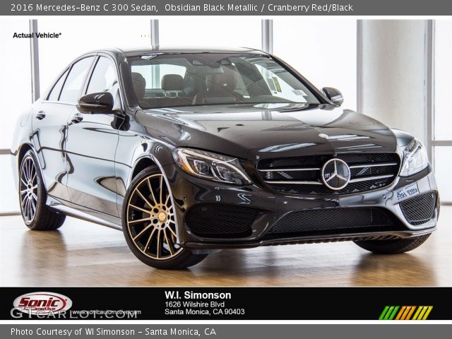 2016 Mercedes-Benz C 300 Sedan in Obsidian Black Metallic