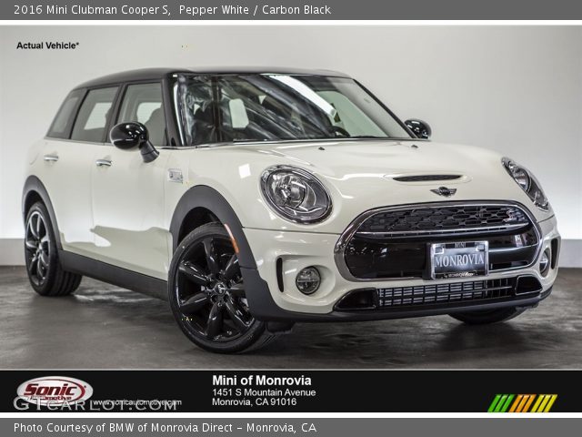 2016 Mini Clubman Cooper S in Pepper White