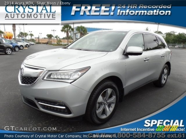 2014 Acura MDX  in Silver Moon
