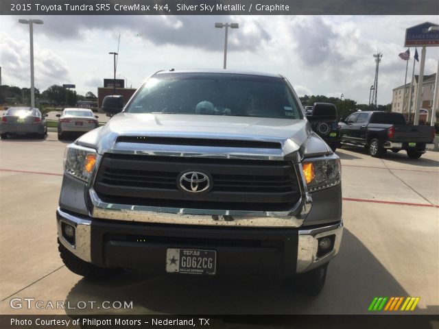 2015 Toyota Tundra SR5 CrewMax 4x4 in Silver Sky Metallic