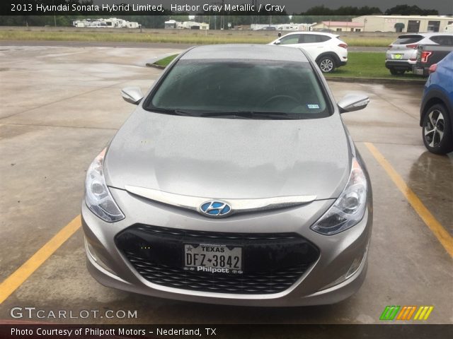 2013 Hyundai Sonata Hybrid Limited in Harbor Gray Metallic