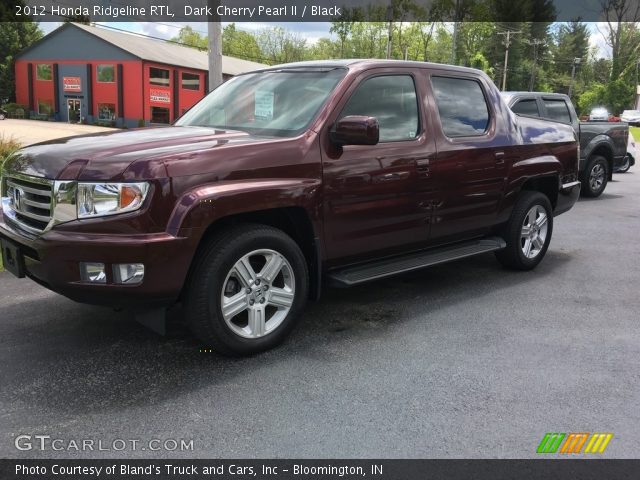2012 Honda Ridgeline RTL in Dark Cherry Pearl II