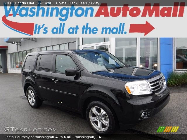 2015 Honda Pilot EX-L 4WD in Crystal Black Pearl