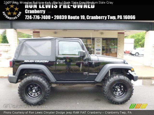 2007 Jeep Wrangler Rubicon 4x4 in Black