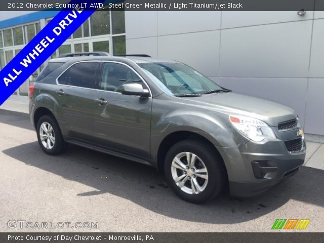 2012 Chevrolet Equinox LT AWD in Steel Green Metallic