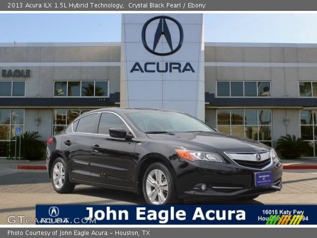 2013 Acura ILX 1.5L Hybrid Technology in Crystal Black Pearl