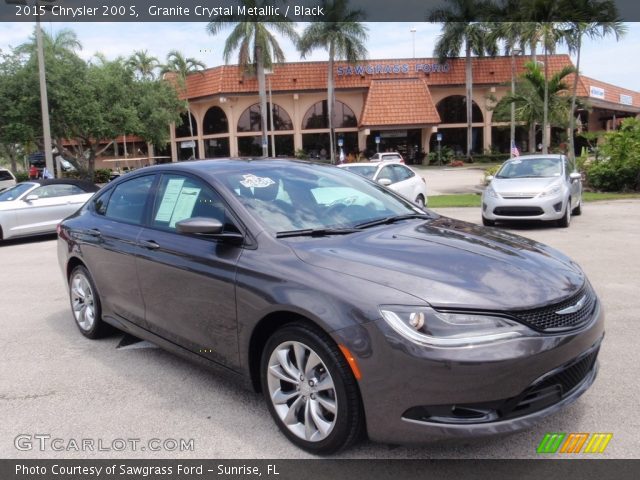 2015 Chrysler 200 S in Granite Crystal Metallic