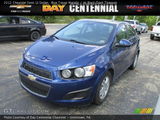 2012 Chevrolet Sonic LS Sedan in Blue Topaz Metallic
