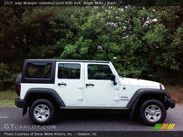 2015 Jeep Wrangler Unlimited Sport RHD 4x4 in Bright White
