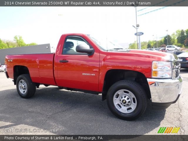 2014 Chevrolet Silverado 2500HD WT Regular Cab 4x4 in Victory Red