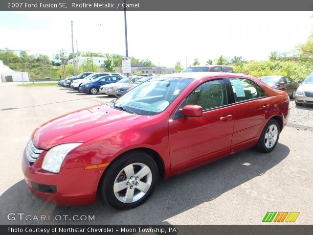 2007 Ford Fusion SE in Redfire Metallic