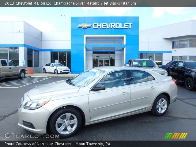 2013 Chevrolet Malibu LS in Champagne Silver Metallic