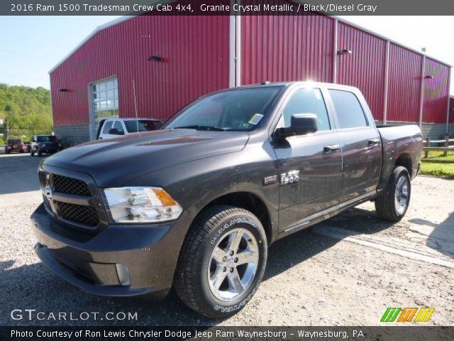 2016 Ram 1500 Tradesman Crew Cab 4x4 in Granite Crystal Metallic