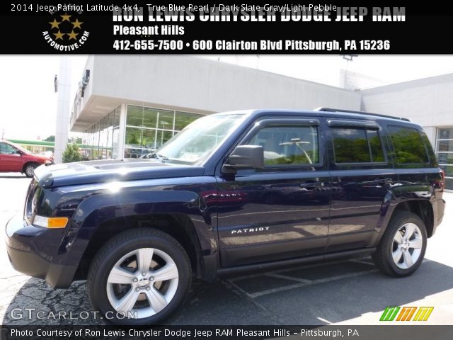 2014 Jeep Patriot Latitude 4x4 in True Blue Pearl