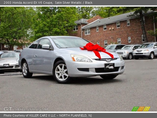 2003 Honda Accord EX V6 Coupe in Satin Silver Metallic