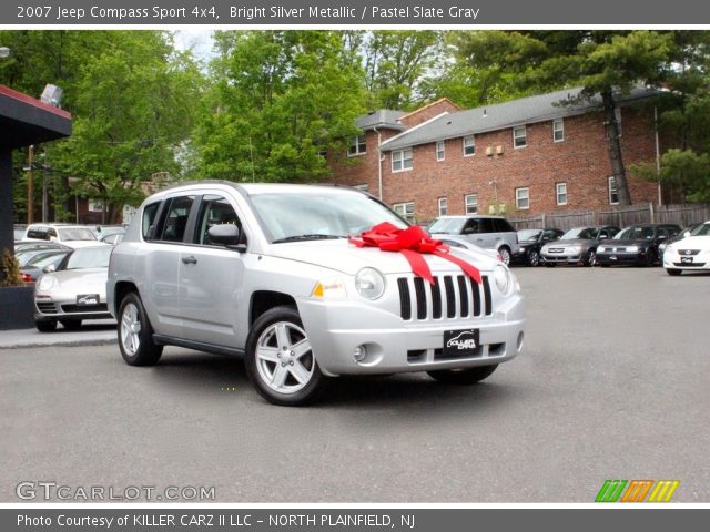 2007 Jeep Compass Sport 4x4 in Bright Silver Metallic