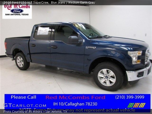 2016 Ford F150 XLT SuperCrew in Blue Jeans