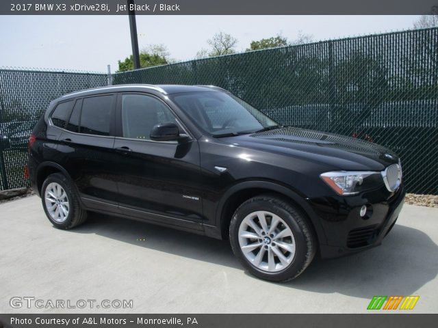 2017 BMW X3 xDrive28i in Jet Black