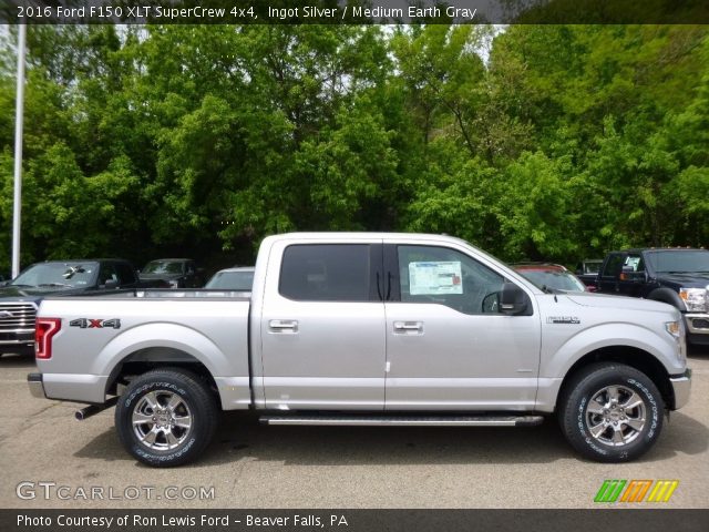 2016 Ford F150 XLT SuperCrew 4x4 in Ingot Silver