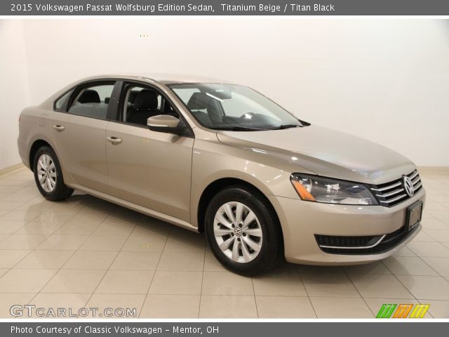 2015 Volkswagen Passat Wolfsburg Edition Sedan in Titanium Beige