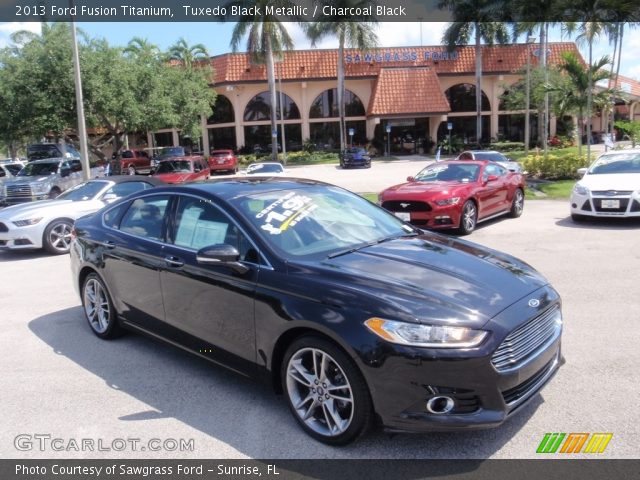 2013 Ford Fusion Titanium in Tuxedo Black Metallic