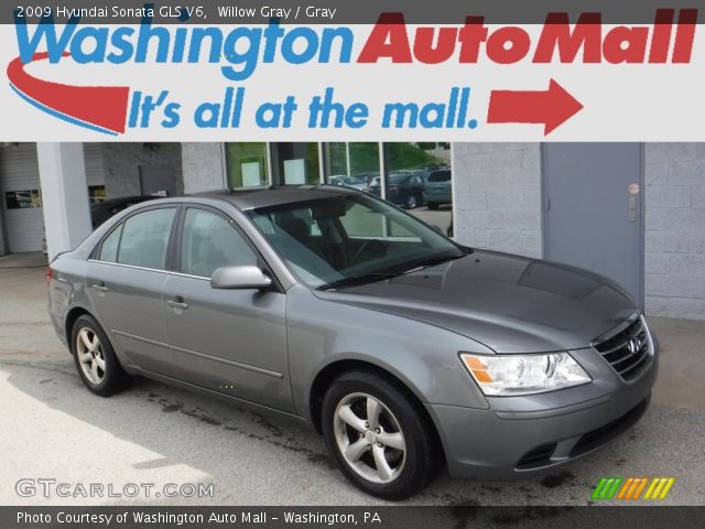 2009 Hyundai Sonata GLS V6 in Willow Gray