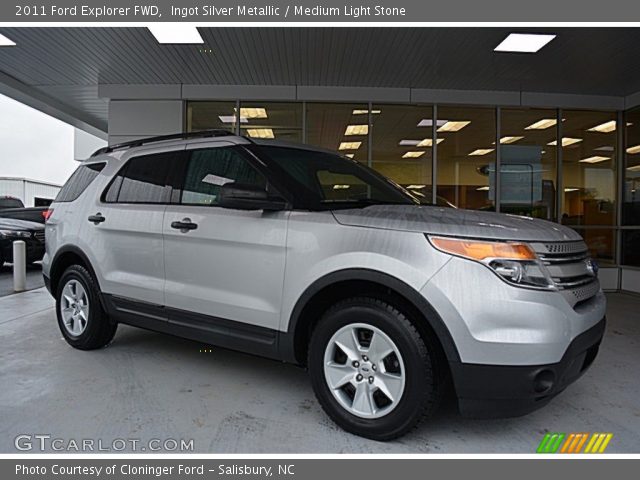 2011 Ford Explorer FWD in Ingot Silver Metallic