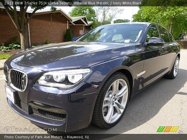 2013 BMW 7 Series 750i xDrive Sedan in Imperial Blue Metallic