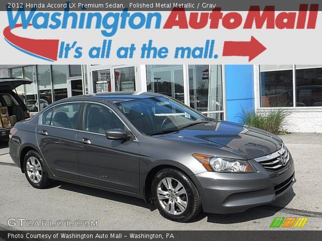 2012 Honda Accord LX Premium Sedan in Polished Metal Metallic