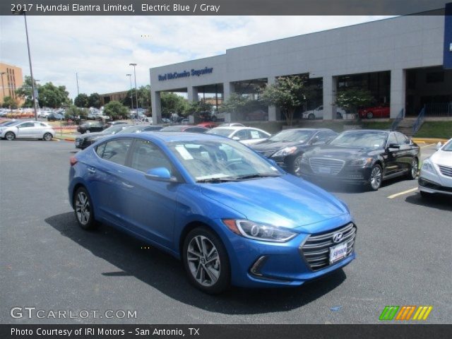 2017 Hyundai Elantra Limited in Electric Blue